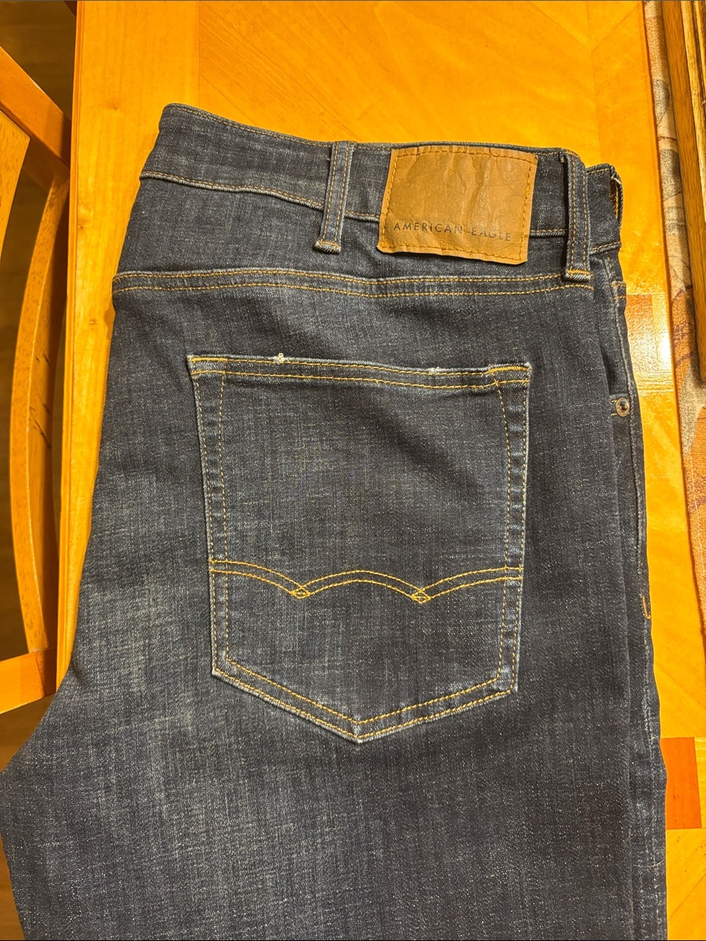 American Eagle Outfitters Dark Indigo Men’s Straight Jeans